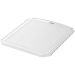Thrym firkantet isskraber af genbrugsplast Hvid