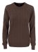 Blakely Knitted Sweater Ladies Brun Mel.