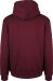 BRAGA HOODIE ORGANIC - LABEL FREE Bordeaux