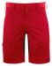 2522 SHORTS MED STRETCHPANELER rød