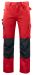 5532 ARBEJDSBUKS POLYESTER/BOMULD rød