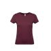 Hashtag E150 T-shirt, kvinder Burgundy