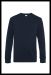 KING Sweatshirt Med Rund Hals, unisex Navy