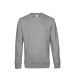 KING Sweatshirt Med Rund Hals, unisex Heather Grey