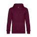 KING Hættetrøje, unisex Dark Cherry