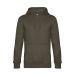 KING Hættetrøje, unisex Khaki