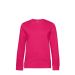 QUEEN Sweatshirt Rund Hals, kvinder Magenta Pink