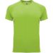 Bahrain kortærmet sports t-shirt til børn Limefarvet