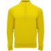 Epiro langærmet sweatshirt med kvart lynlås til børn Gul