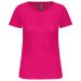 Bio150IC Rund Hals T-shirt, kvinder Fuchsia