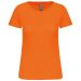 Bio150IC Rund Hals T-shirt, kvinder Orange