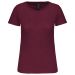 Bio150IC Rund Hals T-shirt, kvinder Wine