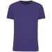 Bio190IC Rund Hals T-shirt, unisex Deep Purple