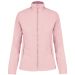 Maureen - Damejakke Af Mikrofleece Med Lynlås I Fuld Længde Pale Pink