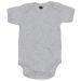 Baby Bodysuit Heather Grey Melange