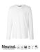 Mens Long Sleeve T-shirt Hvid