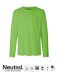 Mens Long Sleeve T-shirt Lime