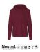 Unisex Jersey Hoodie w. Zip Bordeaux