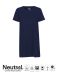 Ladies Long Length T-shirt Navy