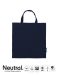 Shopping Bag w. Short Handles Navy