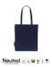 Shopping Bag w. Long Handles Navy