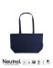 Shopping Bag w. Gusset Navy