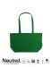 Shopping Bag w. Gusset Grøn