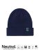 Mixed Knit Beanie Navy