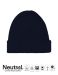 Beanie 1x1 Rib Navy