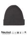 Beanie 1x1 Rib Charcoal