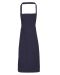 Cotton bib apron Marine blå