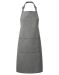Bib apron with pocket 