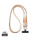 Nivo RCS genanvendt PET Crossbody lanyard orange