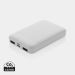 RCS genanvendt plastik powerbank 5.000 mAh hvid