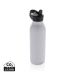 Avira Ara RCS re-steel fliptop vandflaske 500ML hvid