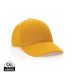 Impact 6 panels cap, 280gr genanvendt bomuld, AWARE™ Yellow
