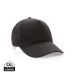 Impact 5 panels cap, 190gr genanvendelig bomuld, med AWARE™ sort