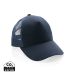 Impact AWARE™ børstet rcotton, 5 panel trucker cap 190gr marine