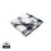 Blødt fleece plaid/tæppe hvid