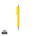 X8 RCS certificeret R-ABS pen med soft touch overflade Yellow