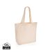 Impact Aware™ 240 gsm rcanvas shopper m/lomme ufarvet off white