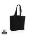 Impact Aware™ 240 gsm rcanvas shopper m/lomme ufarvet sort