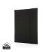Impact Aware™ A4-portfolio med magnetisk lukning sort