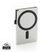 Standard RFID magnetisk mobil kortholder i aluminium sølv