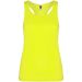 Shura strop t-shirt til kvinder Fluor Yellow