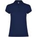 Star kortærmet polo til kvinder Navy Blue