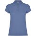 Star kortærmet polo til kvinder Riviera Blue