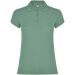 Star kortærmet polo til kvinder Dark Mint