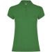 Star kortærmet polo til kvinder Tropical Green