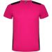 Detroit kortærmet unisex sports t-shirt Fuchsia